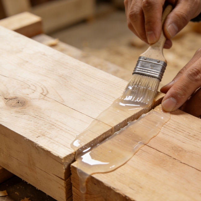 Пневматические мембранные насосы BSK: Надежная транспортировка ПВА-клея для дерева и продукции на основе клеев