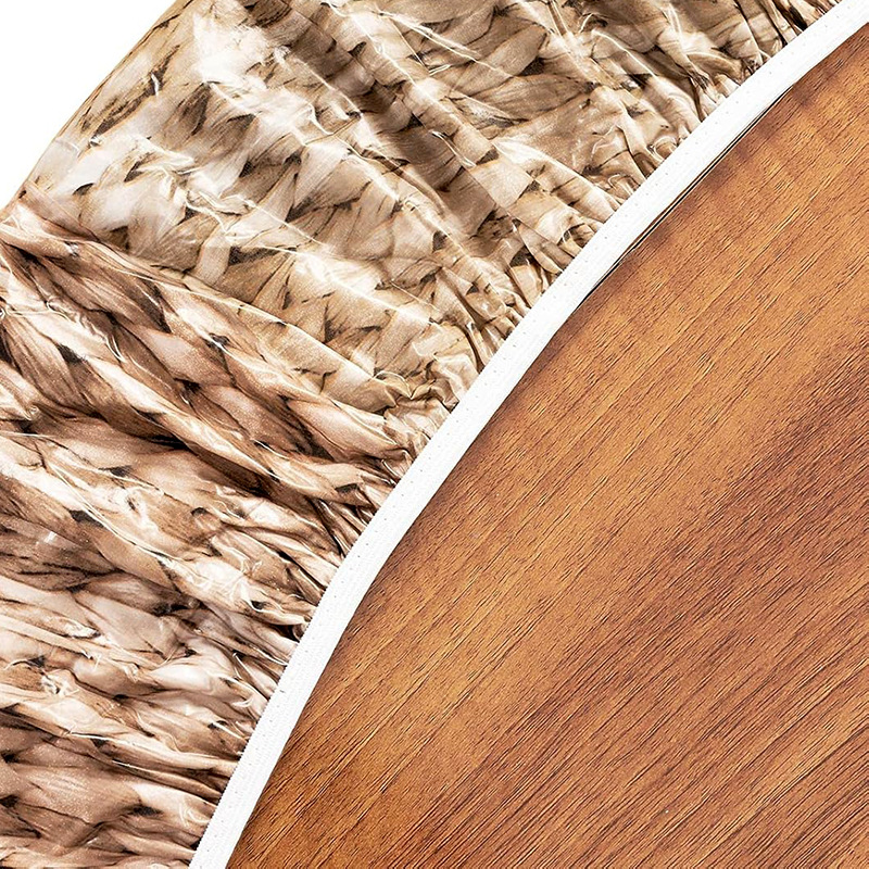 ПВХ-покрывало круглое с плетеным узором