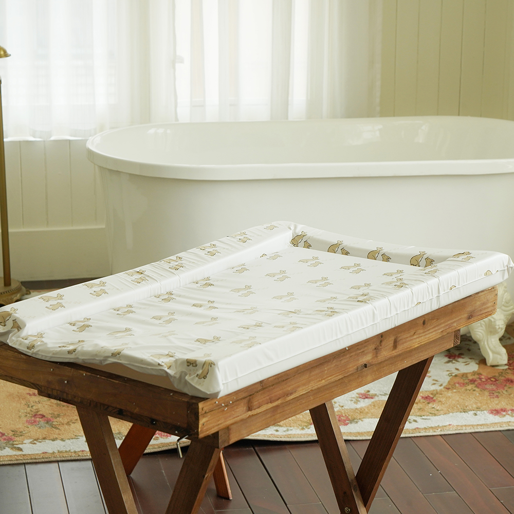 Подушка для переменок детской подгузники PVC в стиле Великобритании, водонепроницаемая, предотвращающая протечение, специальная подушка для стола для переменок детской подгузники с антискользящим покрытием