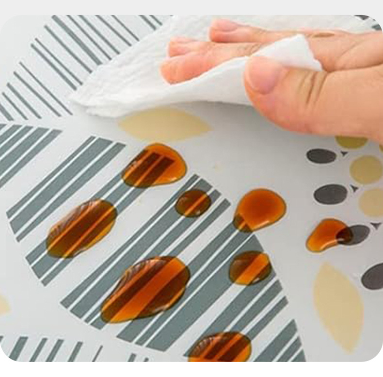 ПВХ-покрывало с круглым геометрическим узором