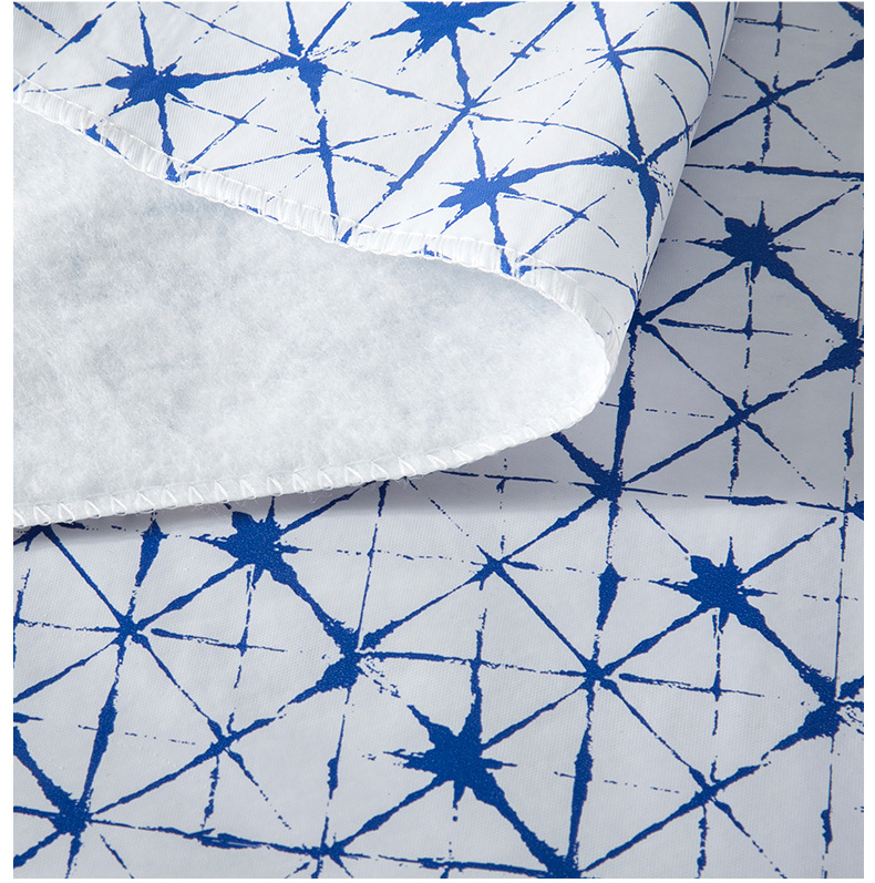 Круглое ПВХ-Покрывало с Голубыми Стрелками