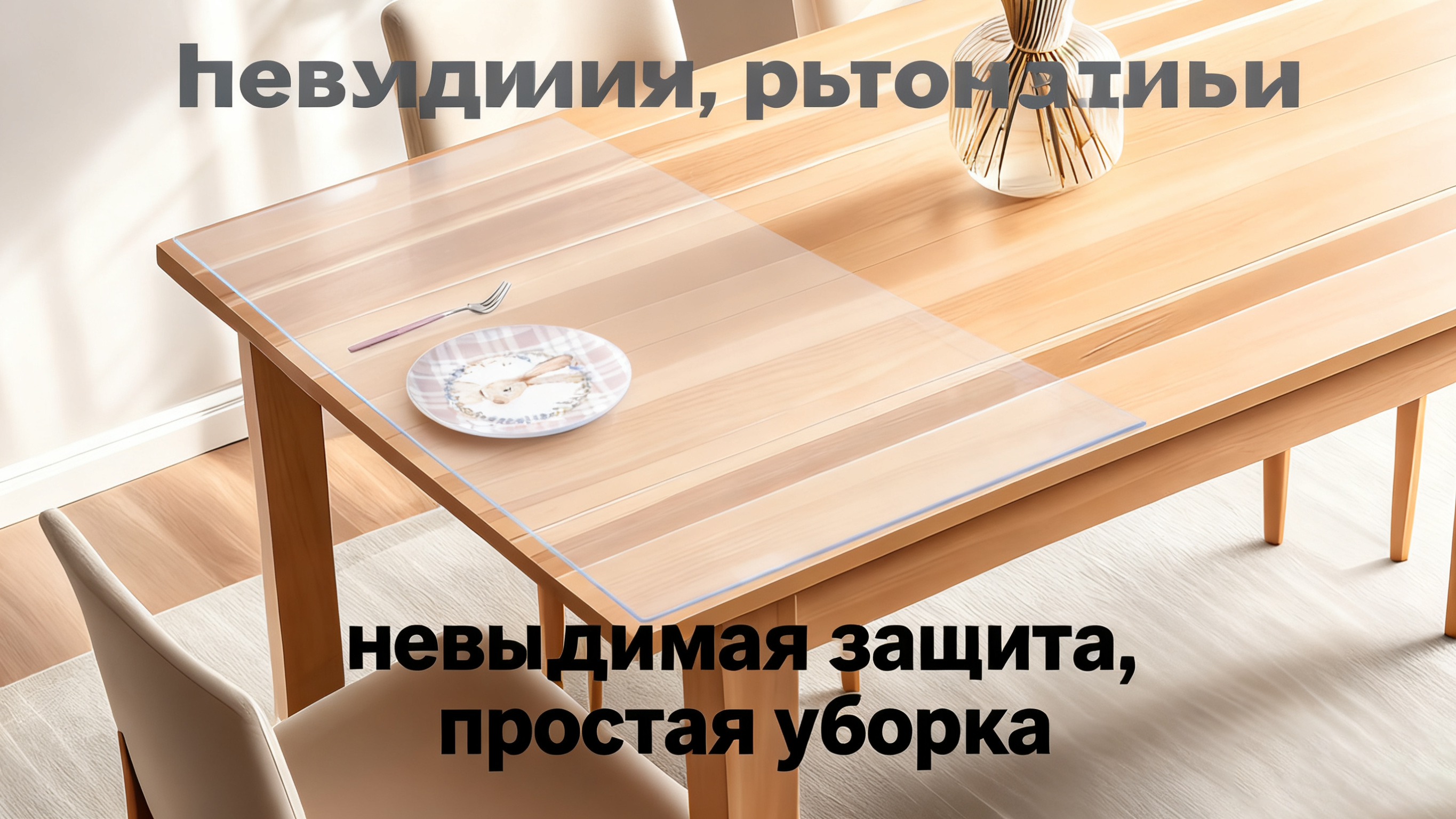 Прозрачный коврик в управлении