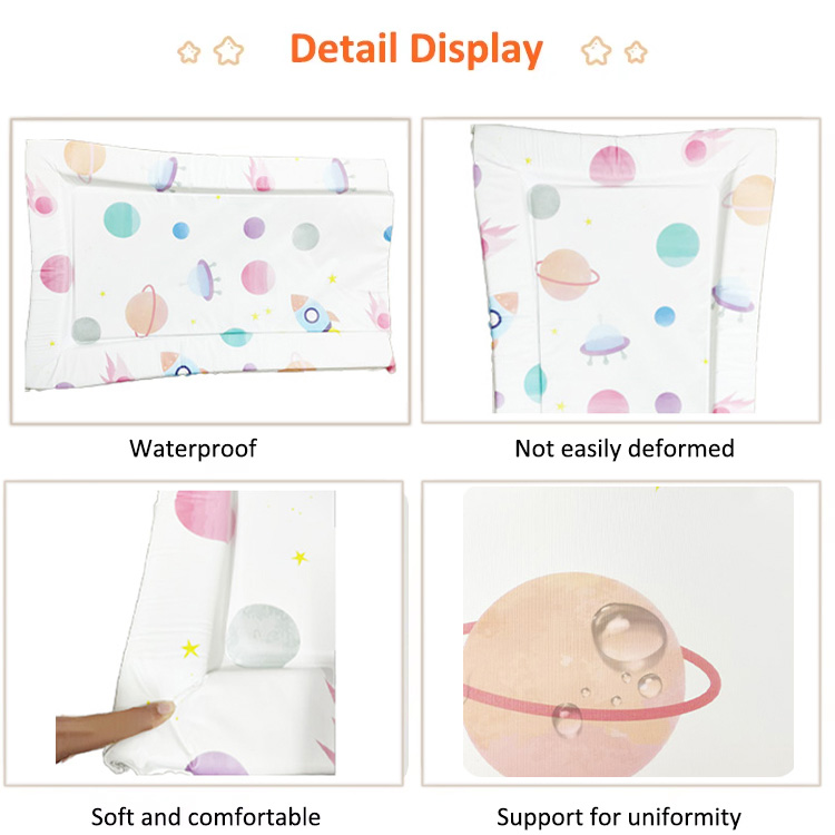 Подгузурный подушка для детей России: PVC+пена, удобный уход