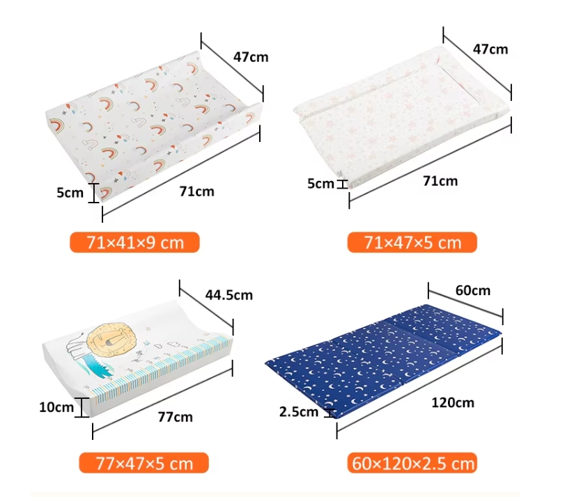 Подгузурный подушка для детей России: PVC+пена, удобный уход