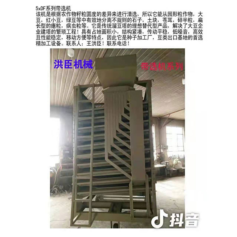 Отправлено в Россию! 12-слойный ленточный сортировщик 5xDF загружен и отправлен для точной очистки семян сои!