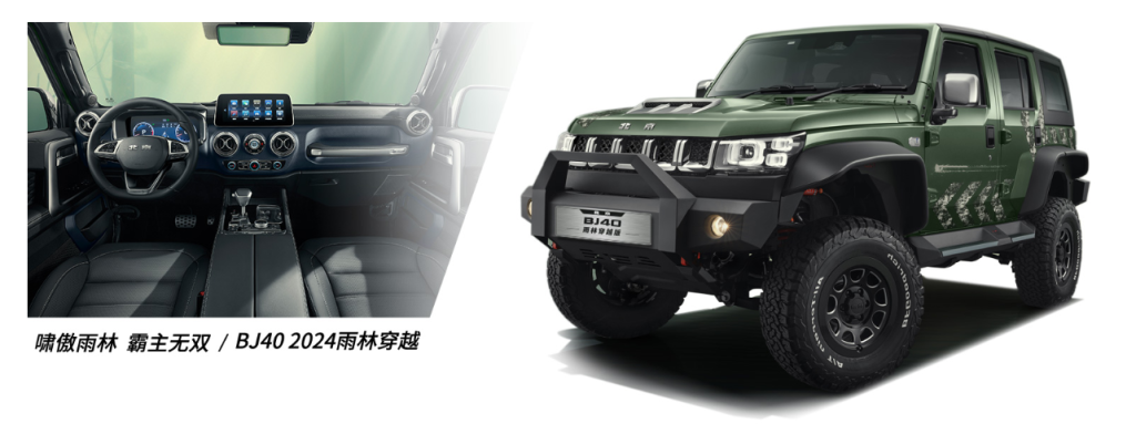 BEIJING BJ40 2024 2.0T New City Hunter Edition Supreme Edition - Huishida Trading