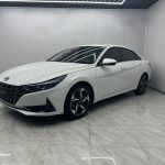 Hyundai Elantra White 2021 1.5L CVT LUX Premium