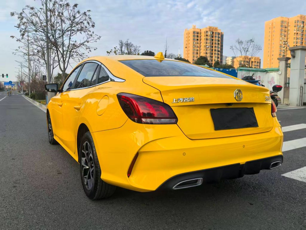 MG5 Yellow 2021 180DVVT CVT Youth Luxury Edition - Huishida Trading
