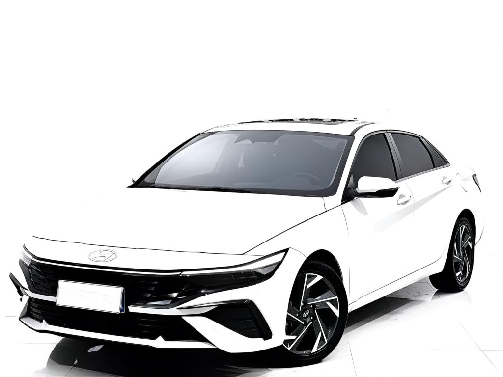 Hyundai Elantra, 2023 модельный год, 1,5 л, CVT, версия LUX - Huishida Trading