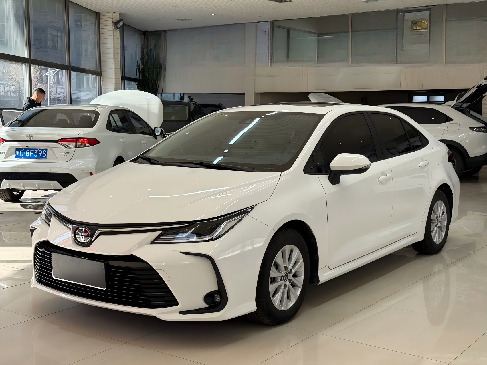 Toyota Corolla, 2021 модельный год, TNGA, 1,5 л, CVT, версия Elite
