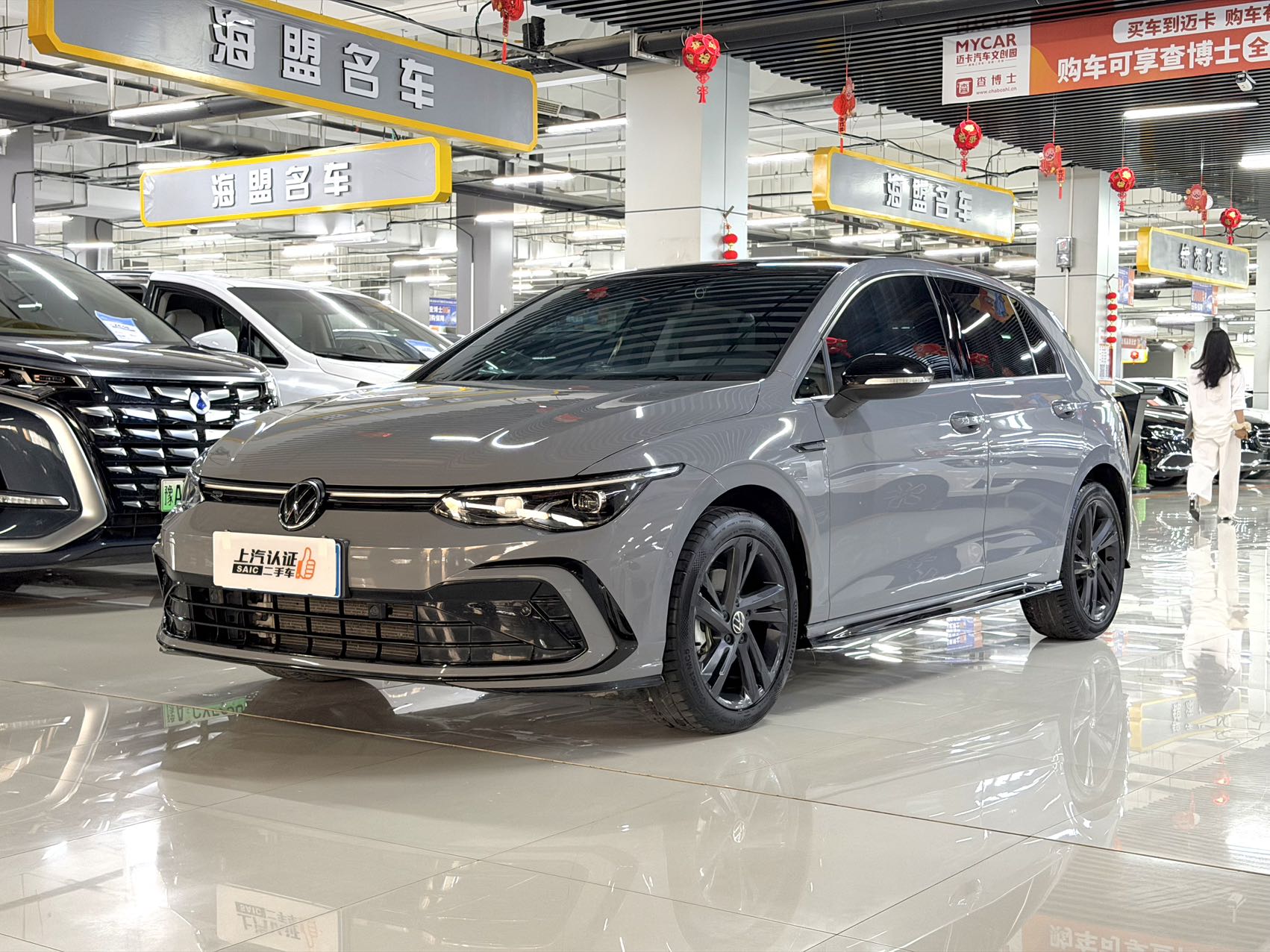 Golf 2021 года, серый, R-Line Lite