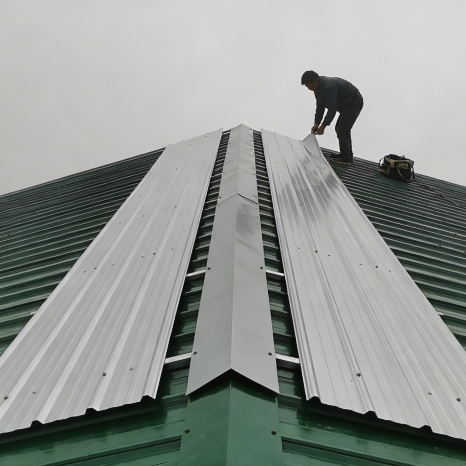 Формовочная машина для холодной гибки коньковой черепицы