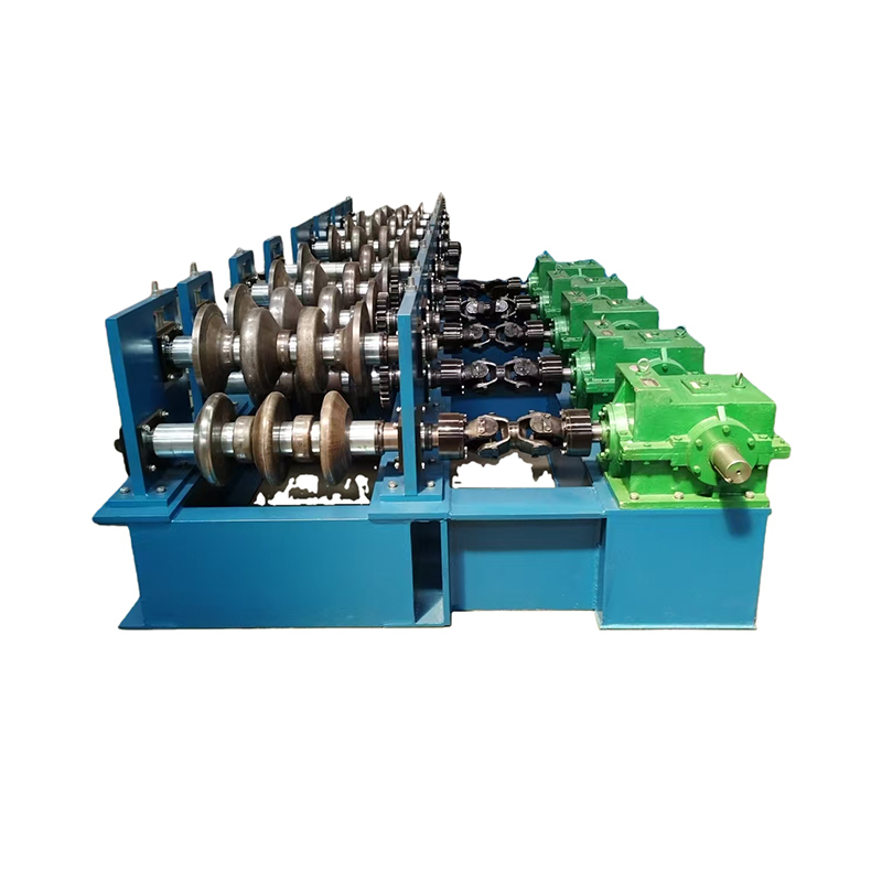 Автоматический трехволновой станок для производства дорожных ограждений с компонентами ПЛК для прокатки стальных дорожных ограждений