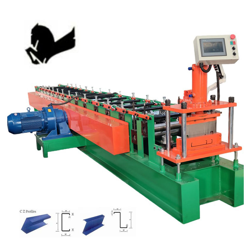 Станок для профилирования металлических стоек и направляющих, станок для изготовления каркасов из тонколистовой стали, С-образный профиль для гипсокартона