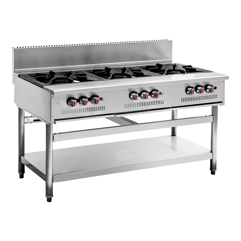 Огромный отдельный газовый газовый сток с 3-стойками с горелкой из 3 кольца (GSPR-33)