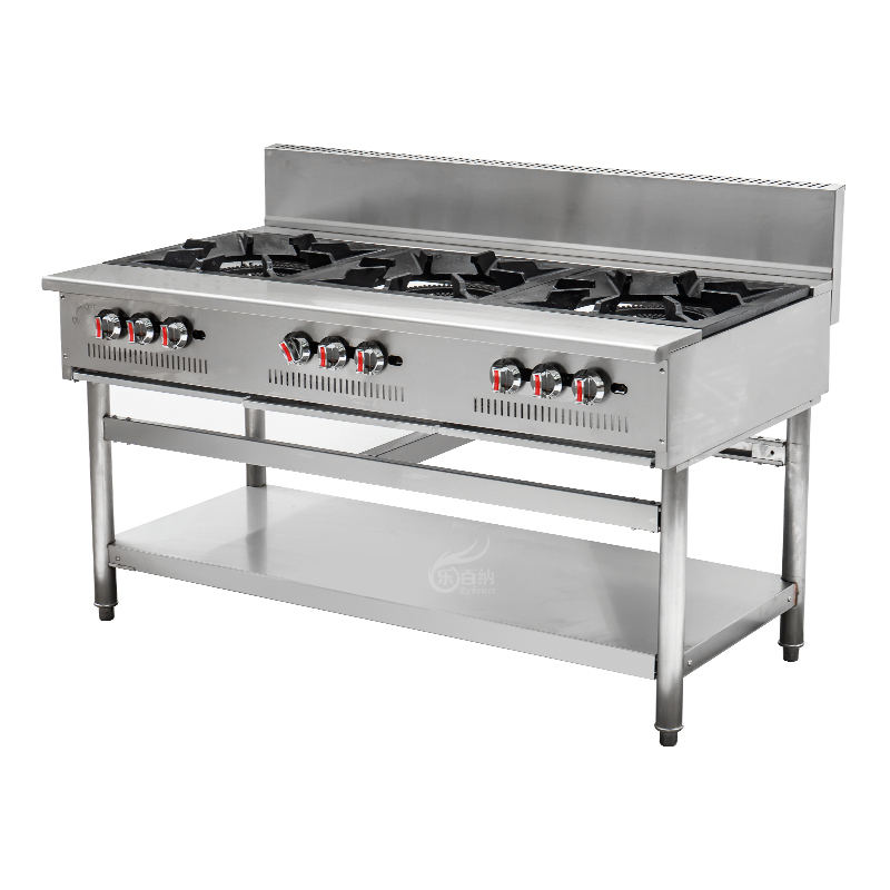 Огромный отдельный газовый газовый сток с 3-стойками с горелкой из 3 кольца (GSPR-33)