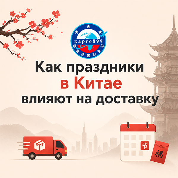 Как праздники в Китае влияют на доставку