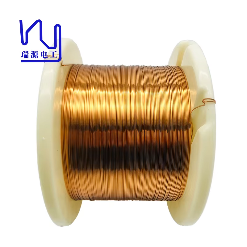 AIW220℃ 0.5mmx1.0mm Высокотемпературная плоская медная проволока, покрытая эмалью
