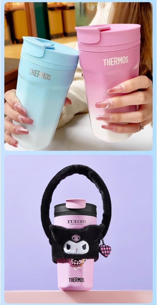 【膳魔师膳魔师】膳魔师（THERMOS）保温杯400ml男女士儿童316L不锈钢咖啡保冷水杯子TEM_07