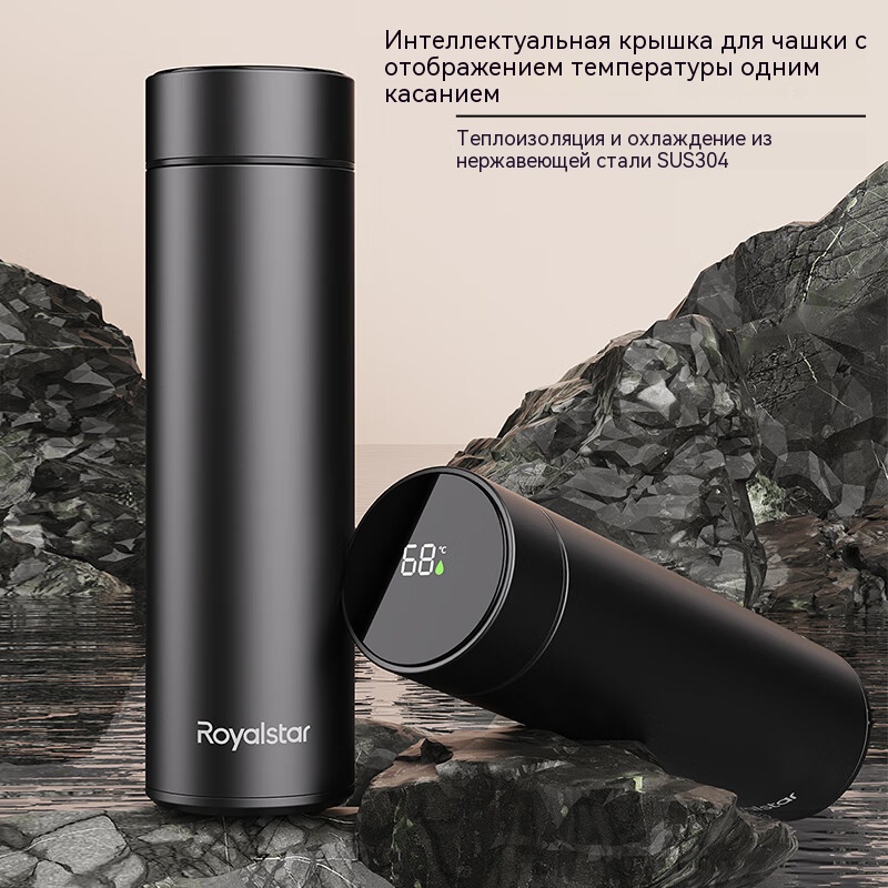 Термокружка из нержавеющей стали с индивидуальным логотипом объемом 500 мл, оптовая продажа – сохранение тепла 12 часов / сохранение холода 24 часа, герметичная и герметичная, прямые поставки с завода