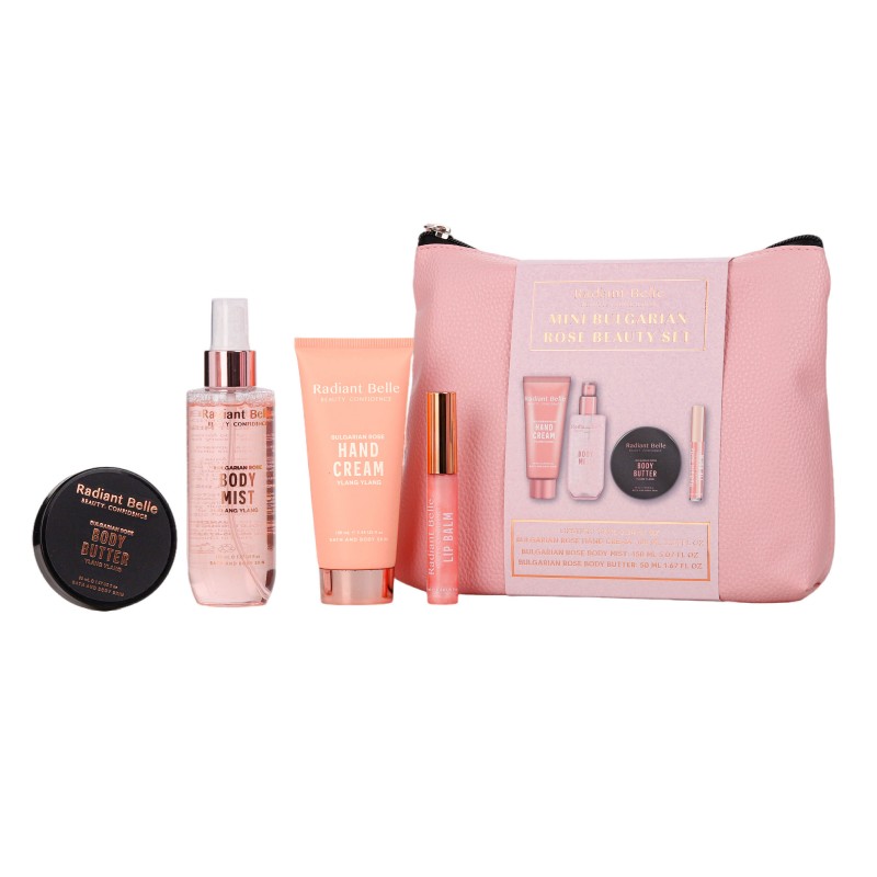 Новый подарочный набор для ванны с ароматами сезона 2026 | Стильная упаковка в виде сумки | 155 мл спрей для тела + 50 мл крем для тела + 10 мл бальзам для губ + 100 мл крем для рук