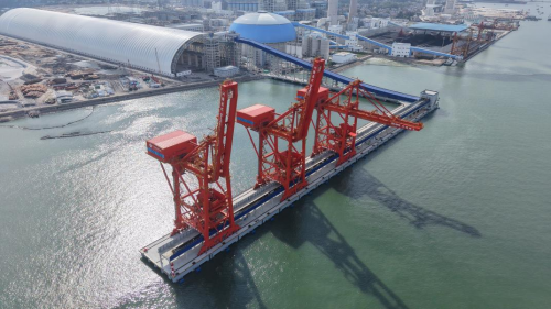 Первый двухмиллионный высокоскоростной терминал в гуанси прошел успешно через завершенное строительство