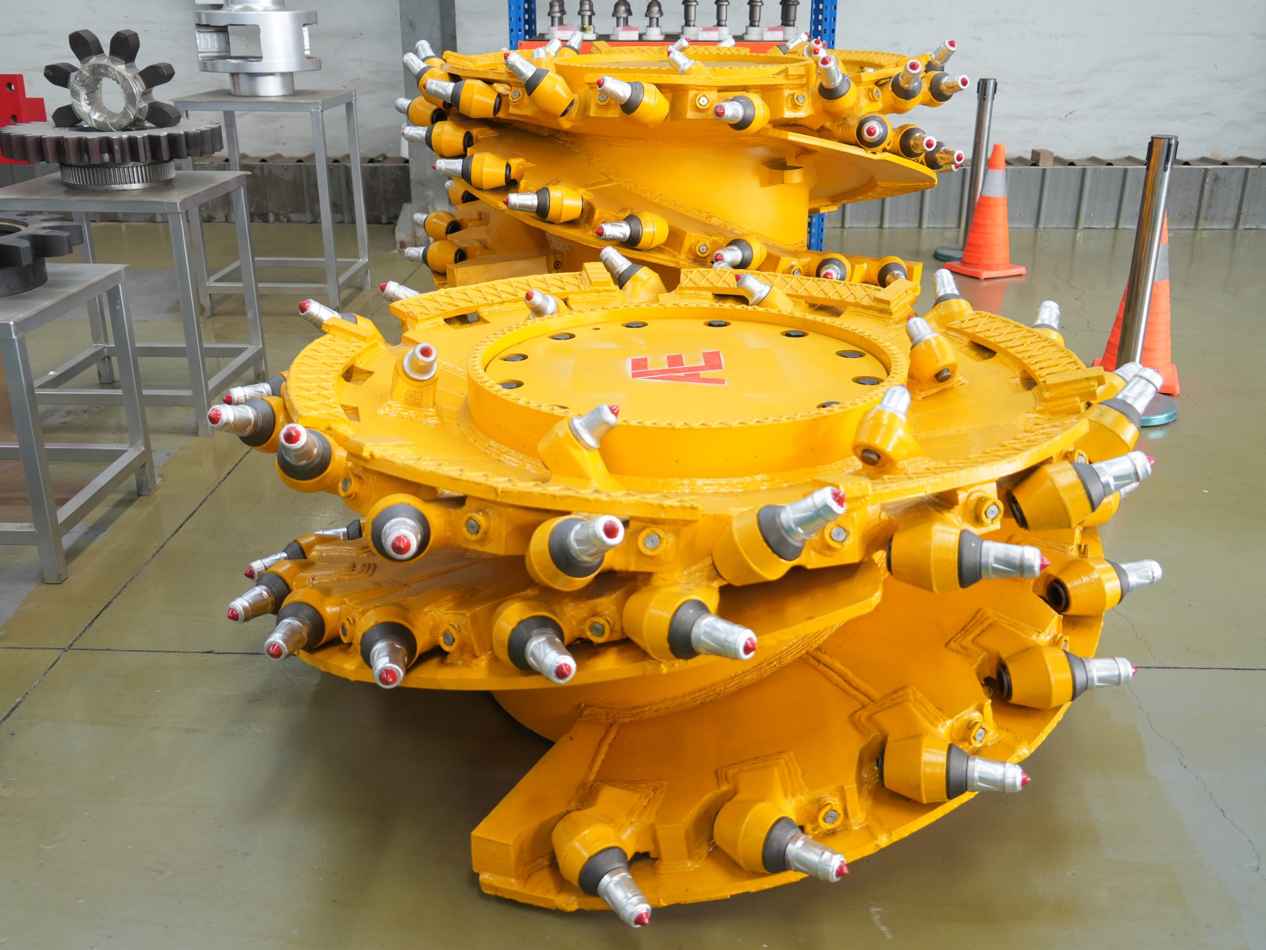 Спиральный барабан для резки угля