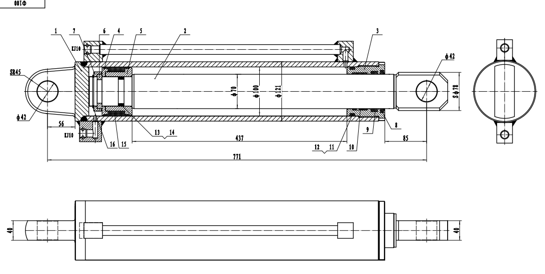 Гидравлический домкрат