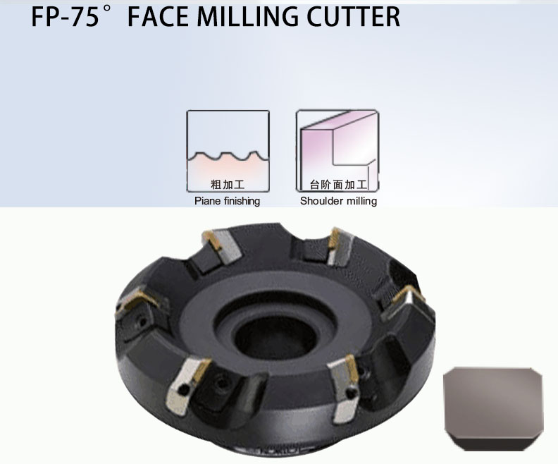 FP-75°面铣刀盘 2