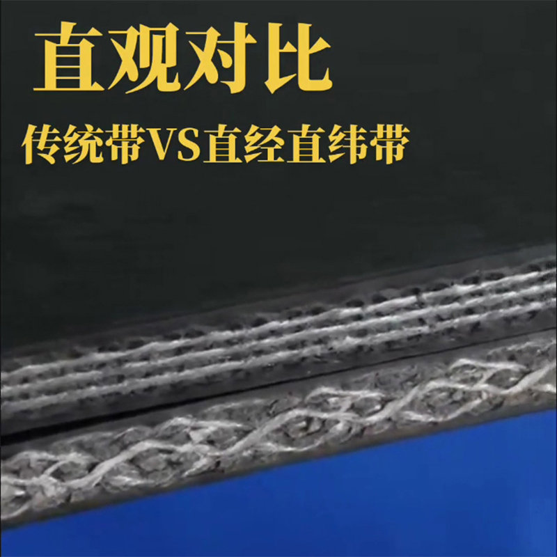 Технологические инновации! Компания Siping Xuchen Rubber Belt Co., Ltd. успешно разработала конвейерную ленту с резиновым ламинатом и прямой основой.