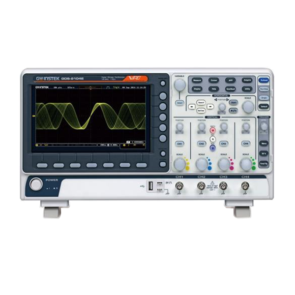 Цифровые запоминающие осциллографы серии GDS-2000E (GDS-2204E,GDS-2202E,GDS-2104E,GDS-2102E)