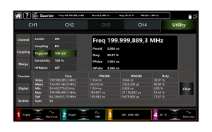 Последовательная функция UTG9000T/сигнал произвольной формыГенератор