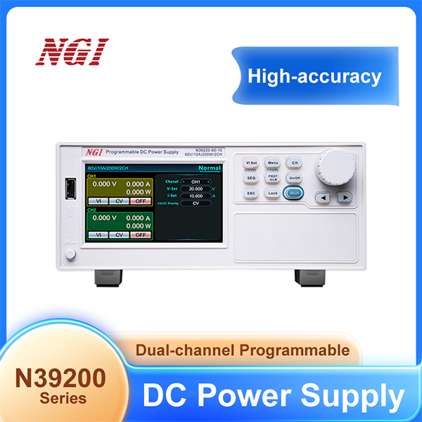 N39200 Двухканальный источник питания постоянного тока (200–600 Вт)