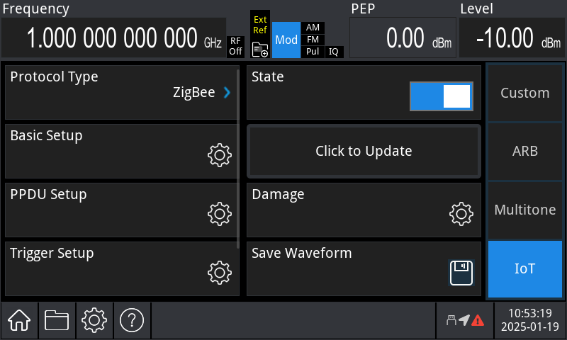 Генератор радиочастотных сигналов серии USG5000V