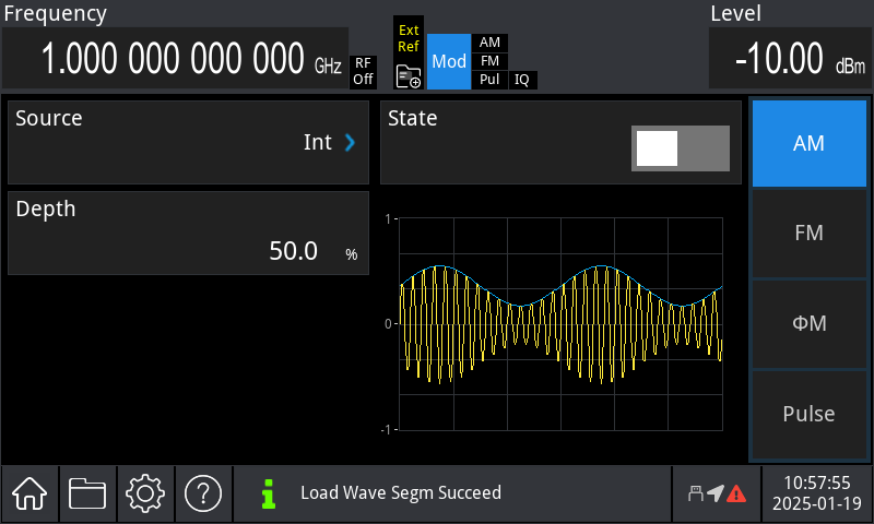 Генератор радиочастотных сигналов серии USG5000V
