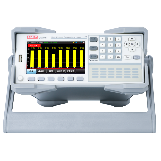 Многоканальный температурный тестер серии UT3200+