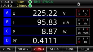 Цифровой измеритель мощности серии UTE300