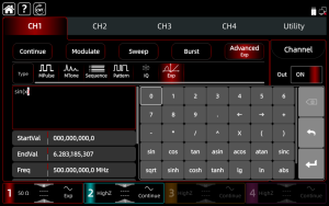 Многофункциональный генератор смешанных сигналов серии UTG4000X