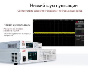 Высокопроизводительный источник питания с низким уровнем пульсаций способствует эффективному тестированию ведущих мировых производителей контроллеров доменов