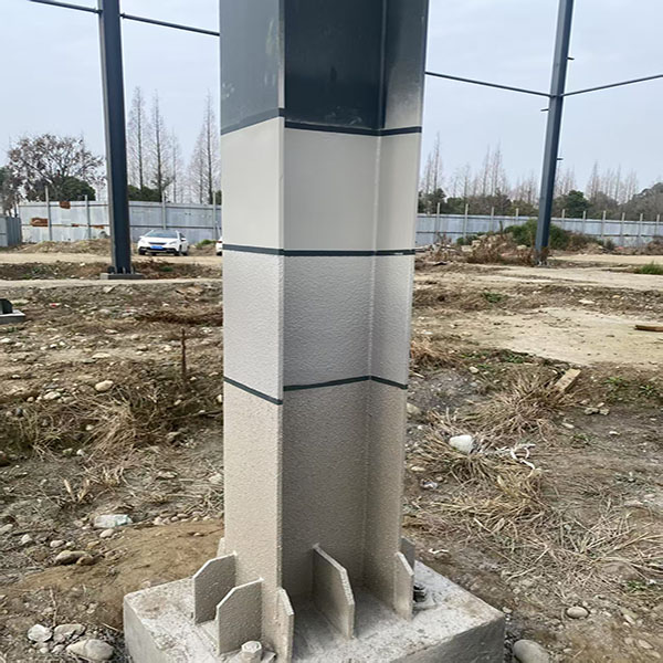 Процесс нанесения огнезащитного покрытия на стальные конструкции