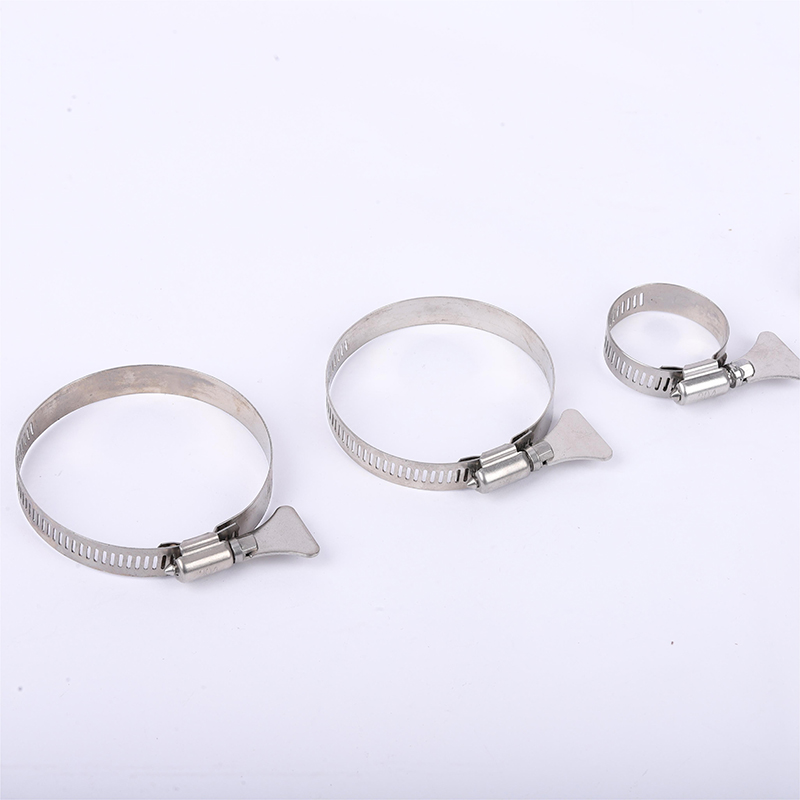 Хомут для шланга с ручкой