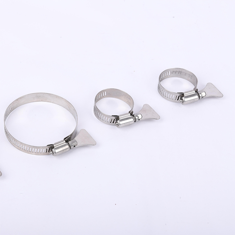 Хомут для шланга с ручкой