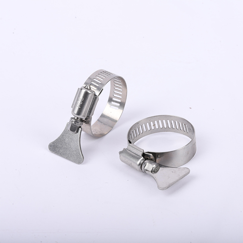 Хомут для шланга с ручкой