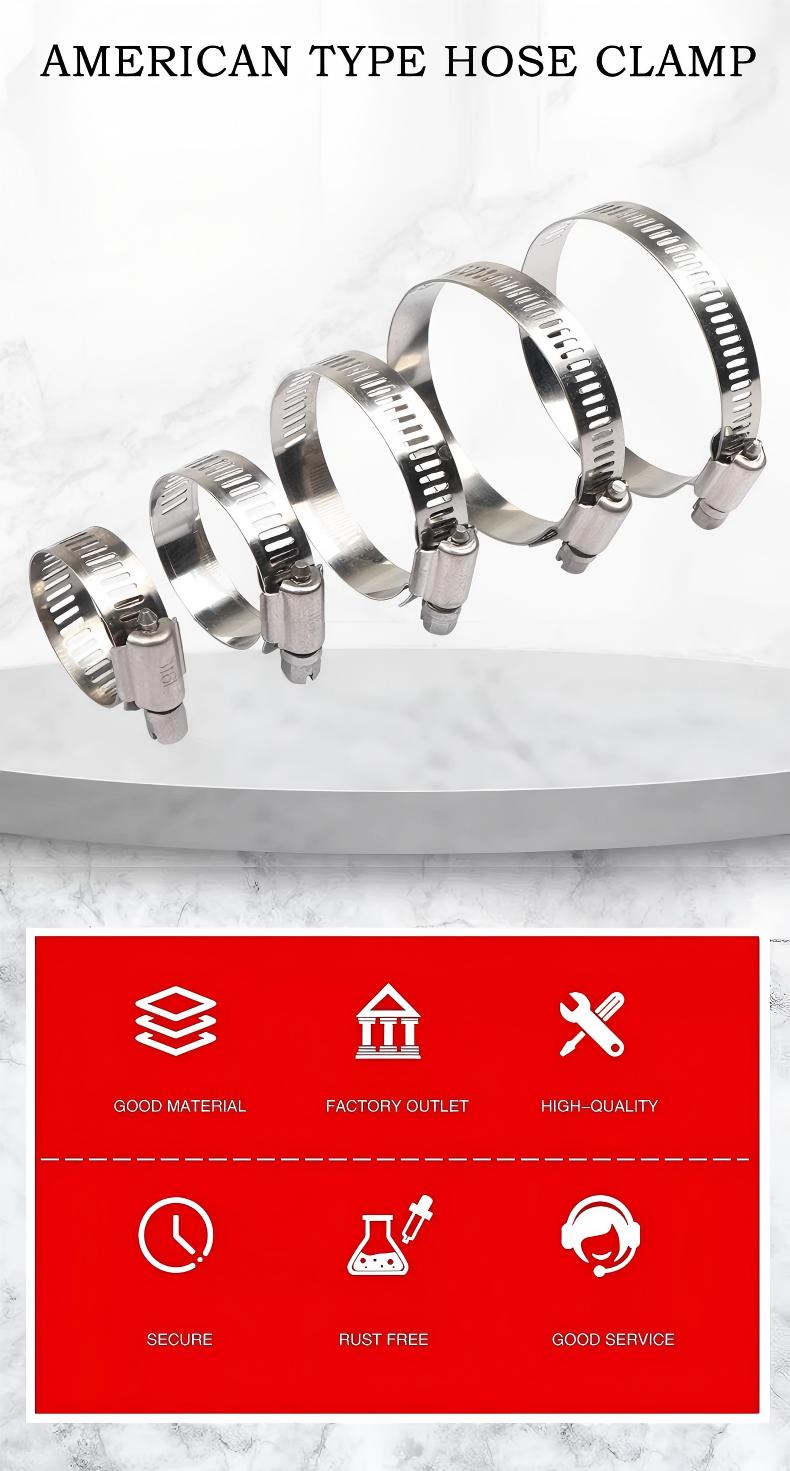 зажим для горла американского типа-1