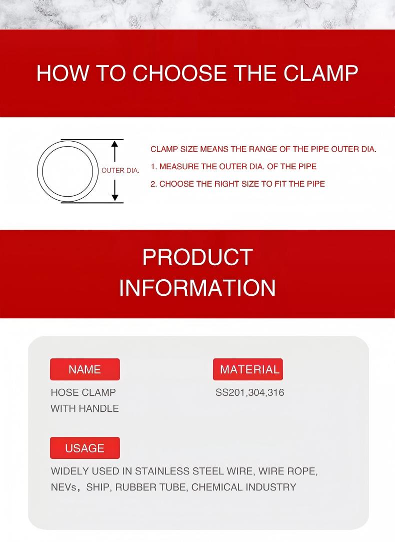 зажим для горла американского типа-2