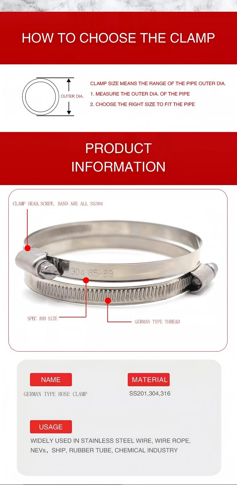 зажим для горла немецкого типа-2