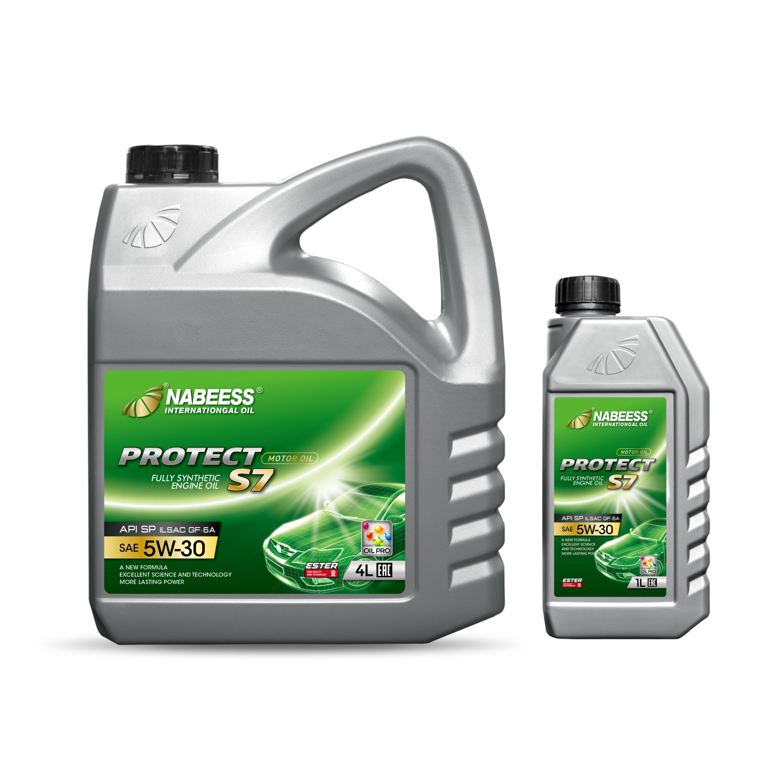 S7 5W30 GF-6A Полностью синтетическое моторное масло NABEESS S7SP