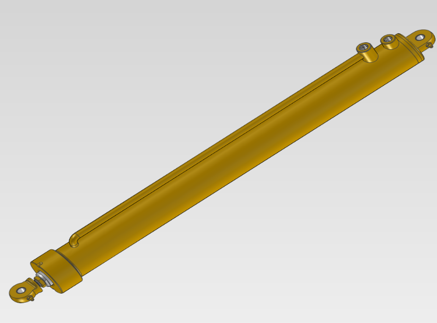 Цилиндр выдвижной платформы