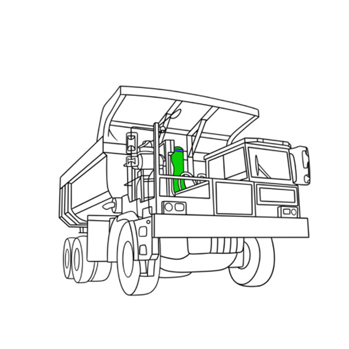 Гидропневматическая подвеска для широкотелого самосвала Wintong: решает сложности с перевозкой тяжёлых грузов большой ширины, обеспечивая эффективную транспортировку в горнодобывающей и строительной отраслях.