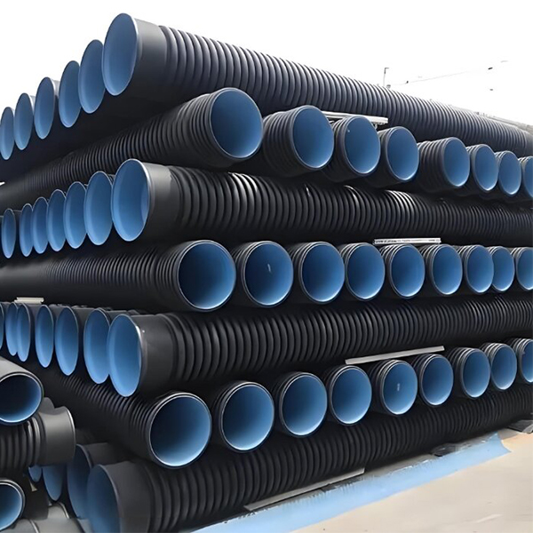 Гофрированная труба из HDPE с двойными стенками